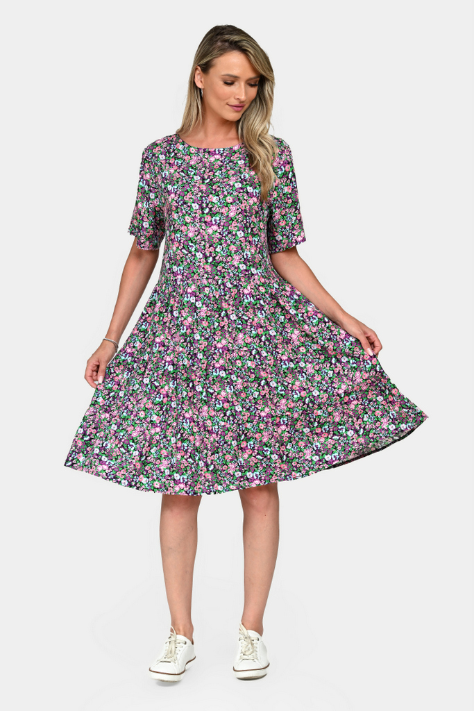 Rochie Dama, Eranthe, Microfloral V329